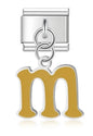 Letters charms   (color, hanging)