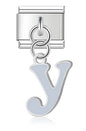 Letters charms   (color, hanging)