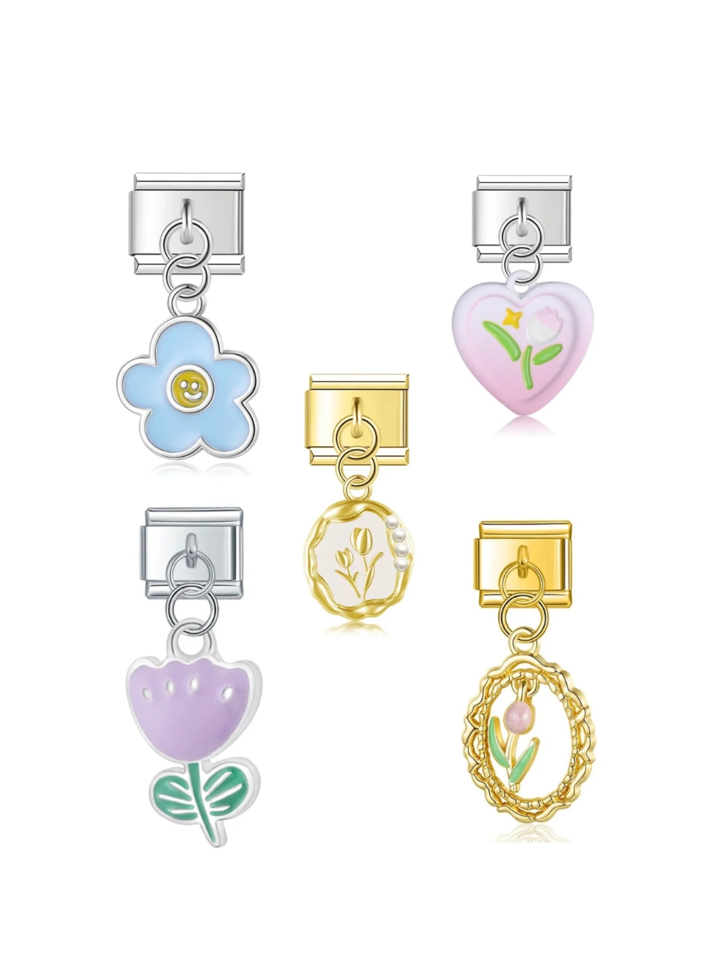 Flower charms Series 3