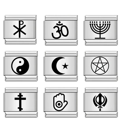 Religion symbol charms