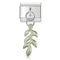 Green leaf charms