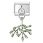 Green leaf charms